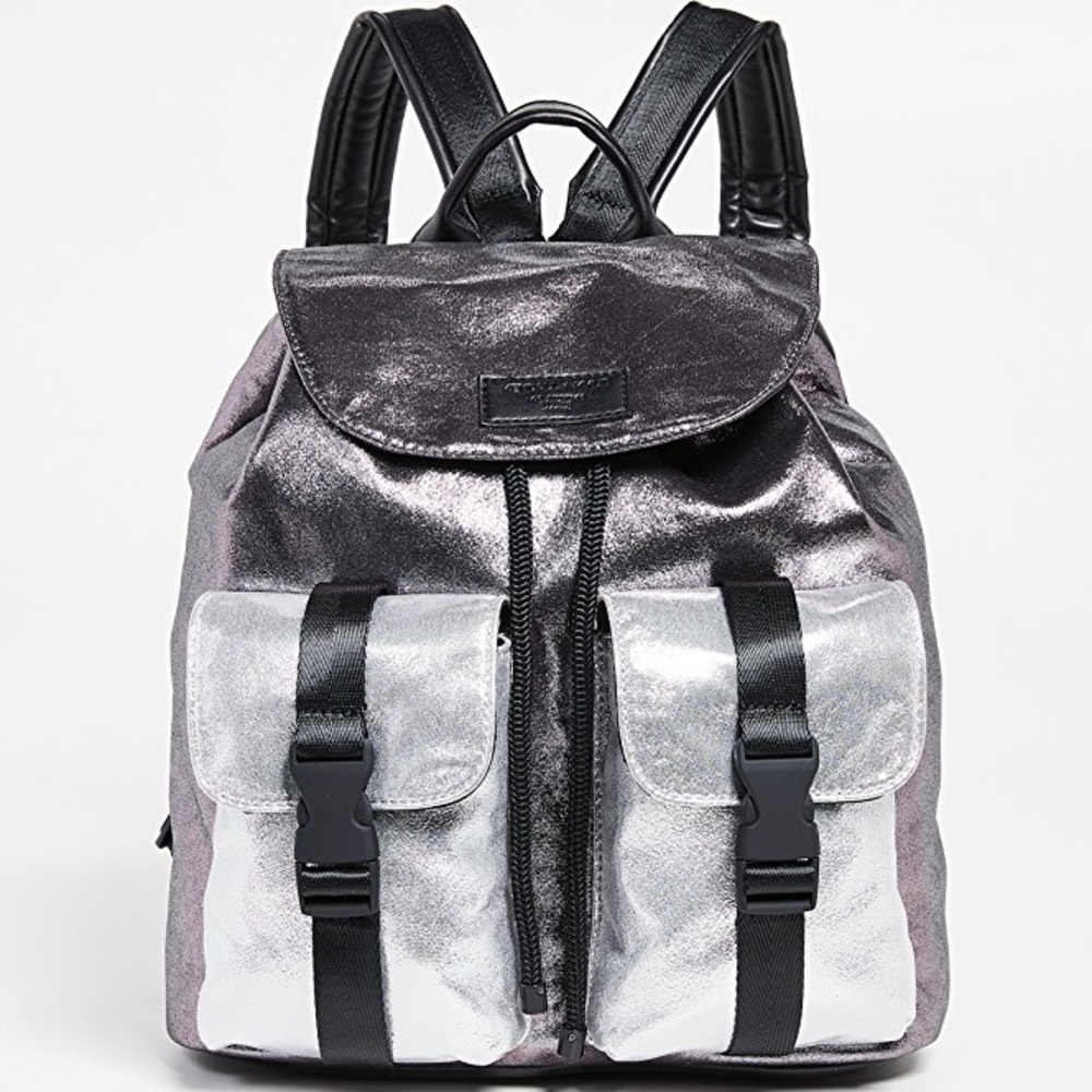 NWT KENDALL + KYLIE Metallic Lex Backpack Bag